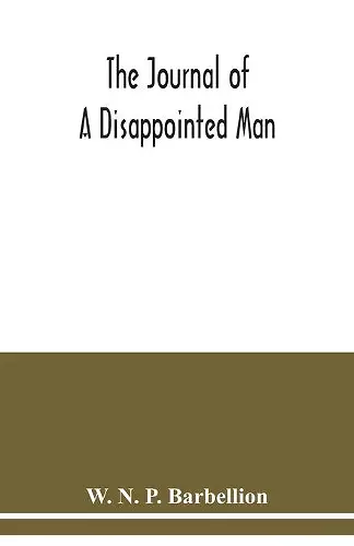 The journal of a disappointed man cover