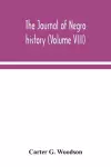 The Journal of Negro history (Volume VIII) cover