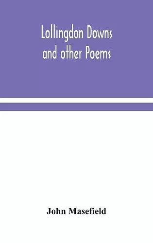 Lollingdon Downs and other poems cover