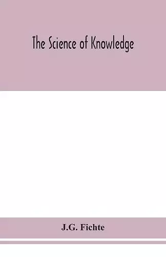 The science of knowledge cover