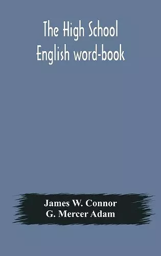 The high school English word-book cover