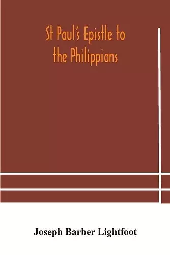 St Paul's epistle to the Philippians cover