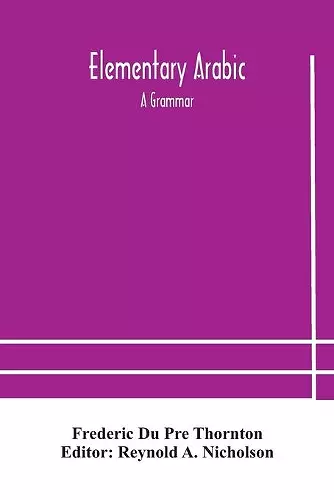 Elementary Arabic cover