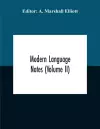 Modern Language Notes (Volume Ii) cover