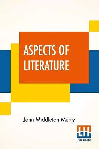 Aspects Of Literature cover