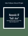 Memorials Of "God'S Acre", Being Monumental Inscriptions In The Isle Of Man Taken In The Summer Of 1797 cover