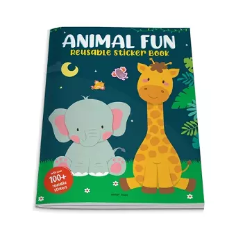 Animal Fun Reusable Sticker Book�for Children cover