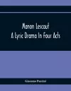 Manon Lescaut cover