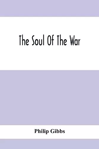 The Soul Of The War cover