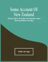 Some Account Of New Zealand cover