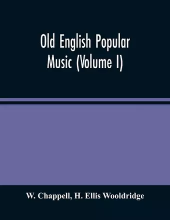 Old English Popular Music (Volume I) cover