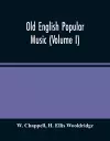 Old English Popular Music (Volume I) cover