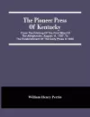 The Pioneer Press Of Kentucky cover