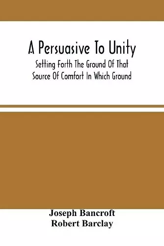 A Persuasive To Unity cover