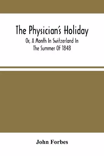 The Physician'S Holiday cover