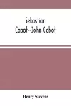 Sebastian Cabot--John Cabot cover