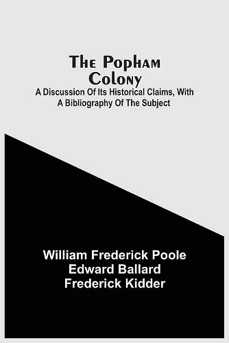 The Popham Colony cover