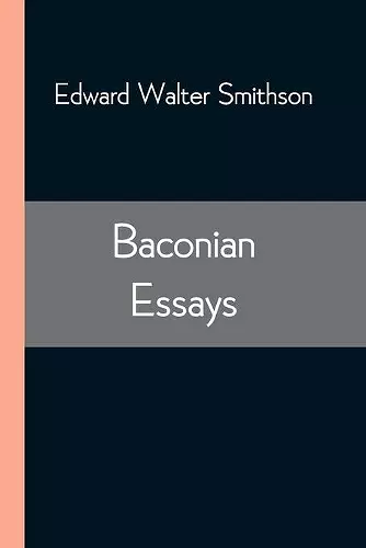 Baconian Essays cover