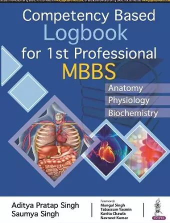 Competency Based Logbook for 1st Professional MBBS cover