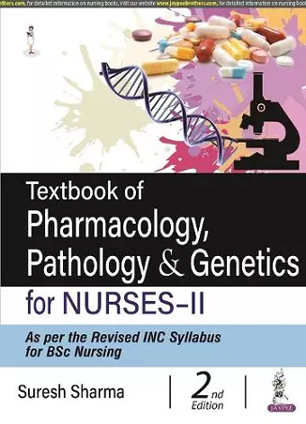 Textbook of Pharmacology, Pathology & Genetics for Nurses-II cover