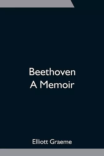 Beethoven; A Memoir cover