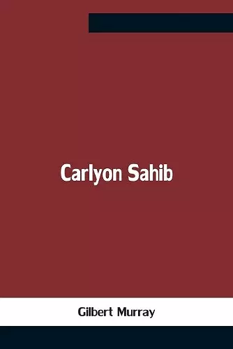 Carlyon Sahib cover