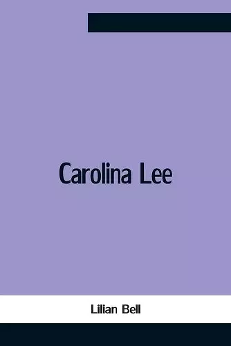 Carolina Lee cover