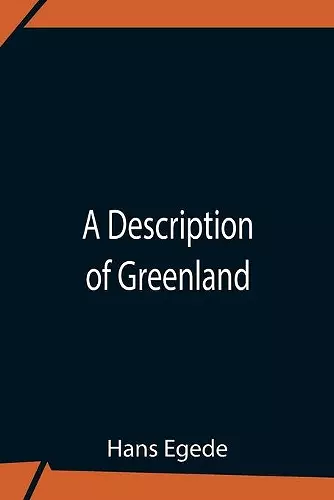 A Description Of Greenland cover