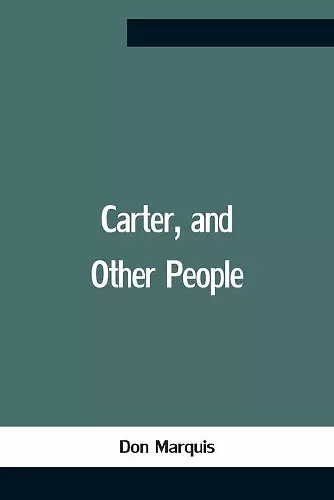 Carter, And Other People cover