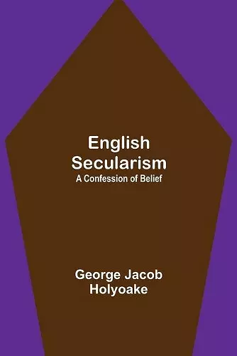 English Secularism cover