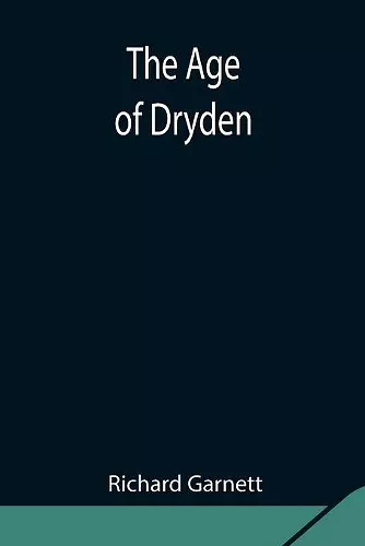 The Age of Dryden cover