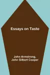 Essays on Taste cover