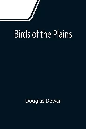 Birds of the Plains cover