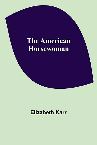 The American Horsewoman cover