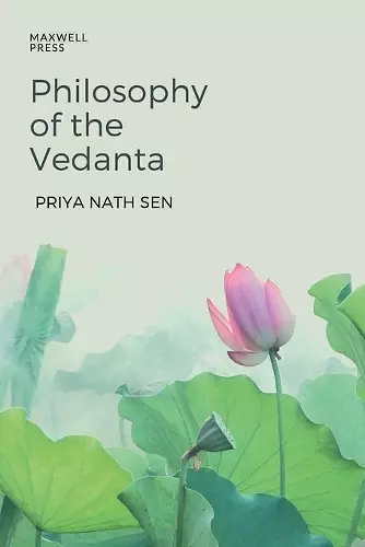 Philosophy of the Vedanta cover