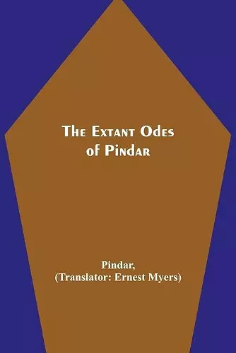 The Extant Odes of Pindar cover