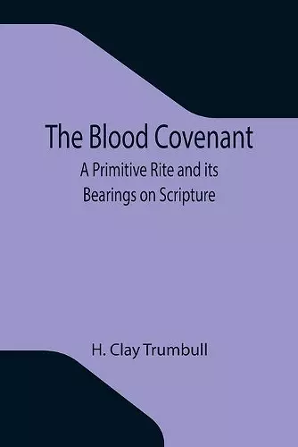 The Blood Covenant cover