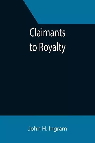 Claimants to Royalty cover