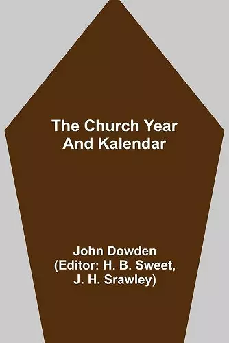 The Church Year and Kalendar cover