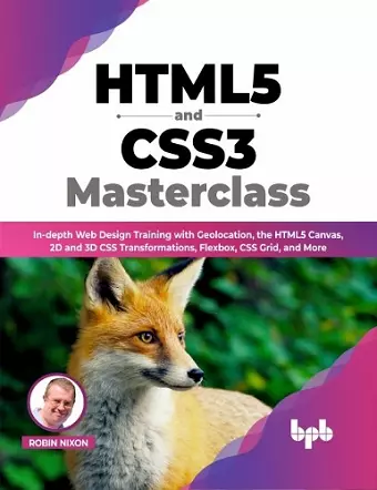 HTML5 and CSS3 Masterclass cover