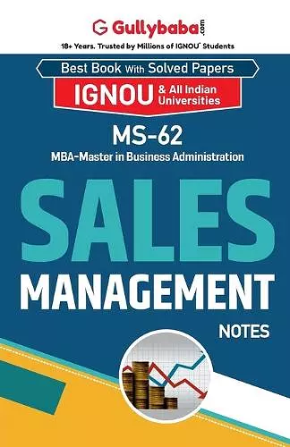 MS-62 Sales Management cover