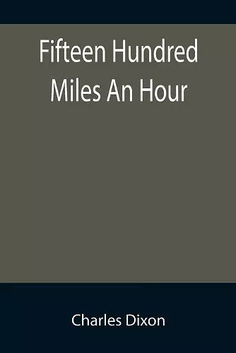 Fifteen Hundred Miles An Hour cover