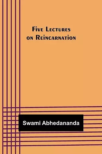 Five Lectures on Reincarnation cover