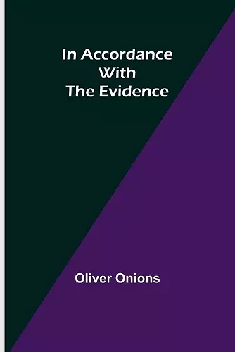 In Accordance with the Evidence cover