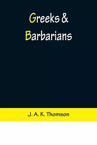 Greeks & Barbarians cover