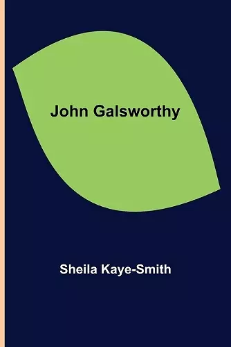 John Galsworthy cover