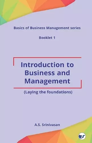 Introduction to Business and Management cover