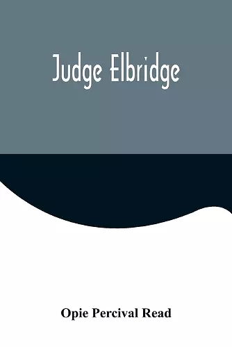 Judge Elbridge cover