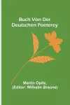 Buch von der Deutschen Poeterey cover