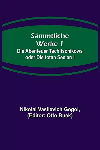 Sämmtliche Werke 1 cover